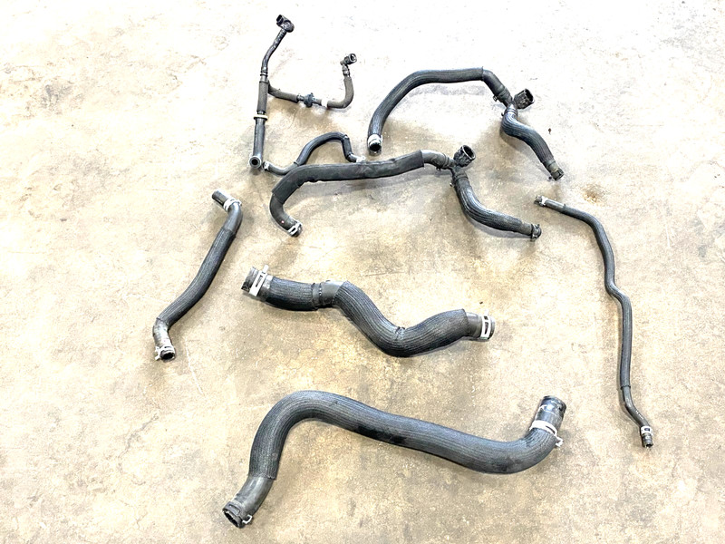 2018-2021 BUICK ENCLAVE 3.6L COOLANT WATER HOSE PIPE SET OF 8OEM #A0.25