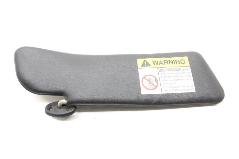 99-00 Mazda Mx-5 Miata Driver Left Front Black Sun Visor Assembly