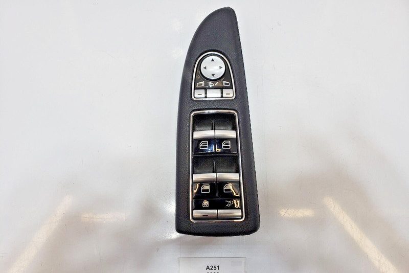 ✅ 09-13 OEM Mercedes W221 S63 Front Driver Side Window & Mirror Control Switch