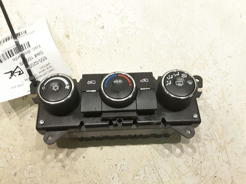 TEMPERATURE CONTROL EXC. HYBRID MANUAL CONTROL OPT C67 FITS 08-10 VUE 166205