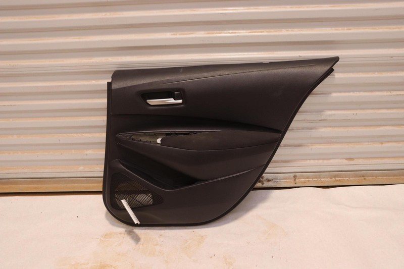 2020-2023 TOYOTA COROLLA SEDAN REAR RIGHT SIDE DOOR PANEL TRIM COVER BLACK OEM