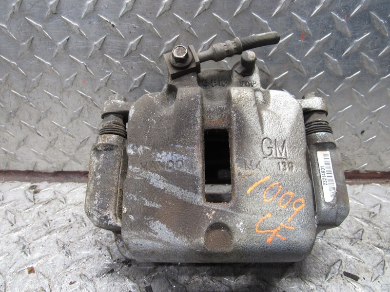 10 11 12 1 14 15 16 17 GMC TERRAIN LEFT DRIVER FRONT BRAKE CALIPER