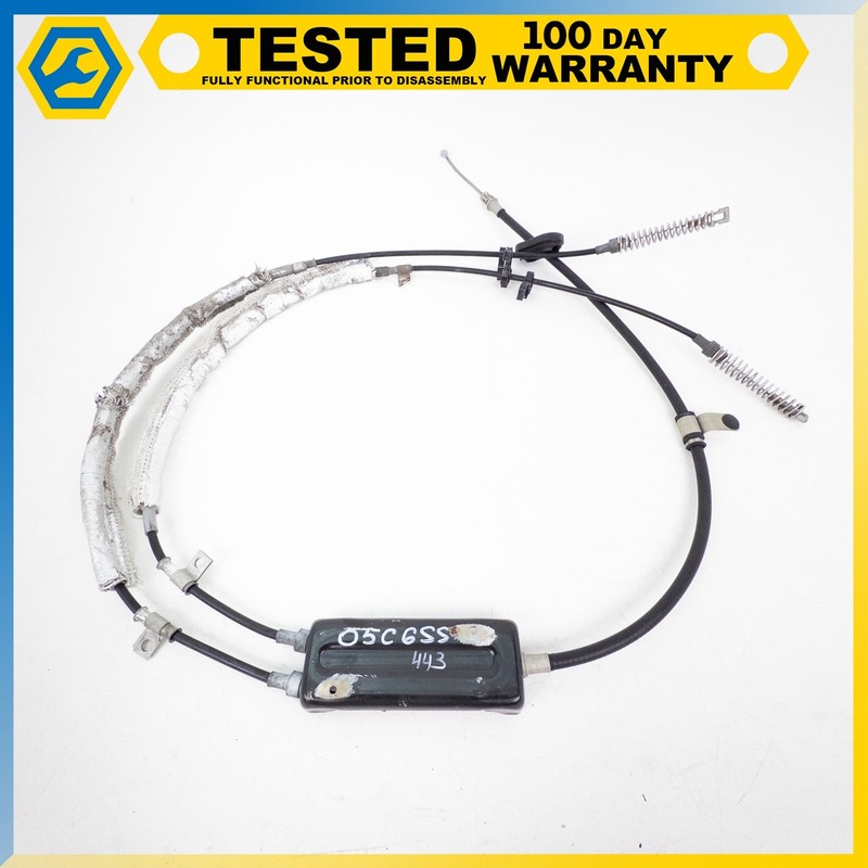 05-13 CHEVROLET CORVETTE C6 REAR RIGHT LEFT PARKING BRAKE CABLE ASSEMBLY SET OEM