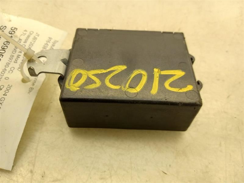 06-09 LEXUS GX470 CHASSIS ECM ANTI THEFT LOCKING CONTROL MODULE ASSEMBLY