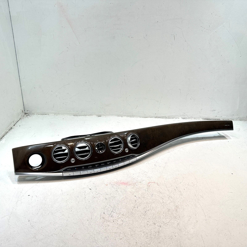 2014-2017 MERCEDES W222 S550 S63 S65 AMG Front Dashboard Air Vent Panel Trim OEM
