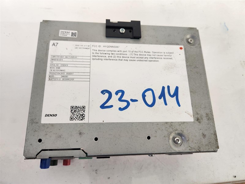 2018-2020 Honda Odyssey Audio Radio Receiver Touring 39540-Thr-A71