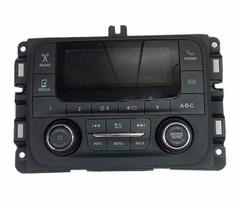 Dodge Ram radio am fm 2020 radio display screen & receiver assy OEM 68271362AC