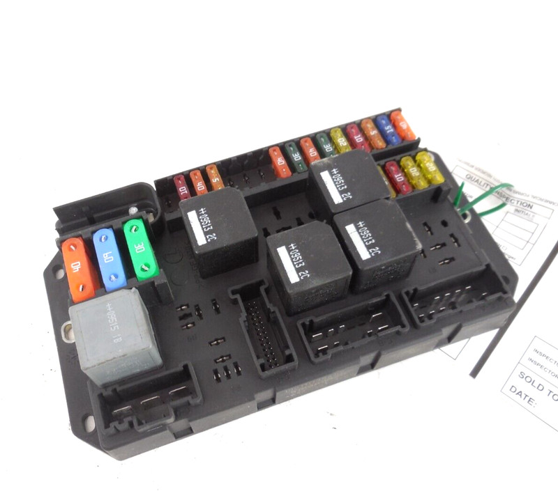 2011 11 Jaguar XJ Rear Trunk Relay Fuse Box OEM AW93-14A073-BC