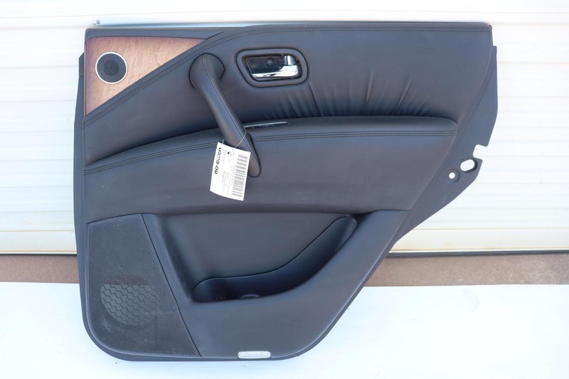 2011-2012 INFINITI QX56 REAR RIGHT PASSENGER SIDE DOOR PANEL TRIM COVER OEM