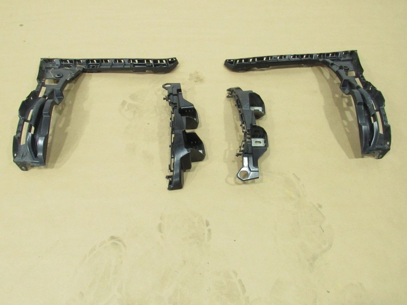 18-21 Mercedes C63 S W205 2020 Rear Bumper Support Mount Bracket Set 4 PCS ;:O