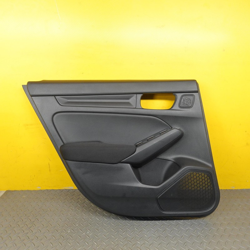 2022-2025 HONDA CIVIC REAR LEFT SIDE INTERIOR DOOR TRIM PANEL BLACK OEM