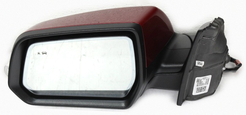 OEM Left Driver Side Exterior Mirror For GMC Acadia Volcanic Red (GNT, WA170H)