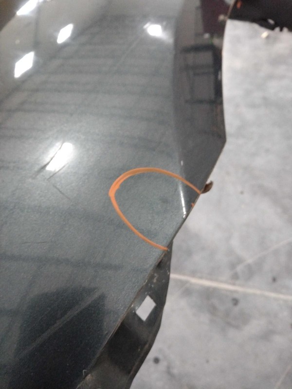 2004 Honda Accord Left Fender Green Small Dent OEM 107206 184K Miles