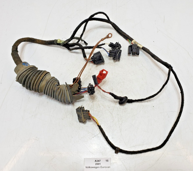 ✅99-03 OEM Volkswagen Eurovan GLS Front Right Passenger Door Wire Wiring Harness