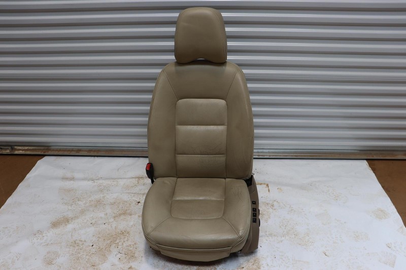2012-2016 VOLVO XC70 FRONT LEFT DRIVER SIDE SEAT LEATHER TAN W/ DISPLAY OEM