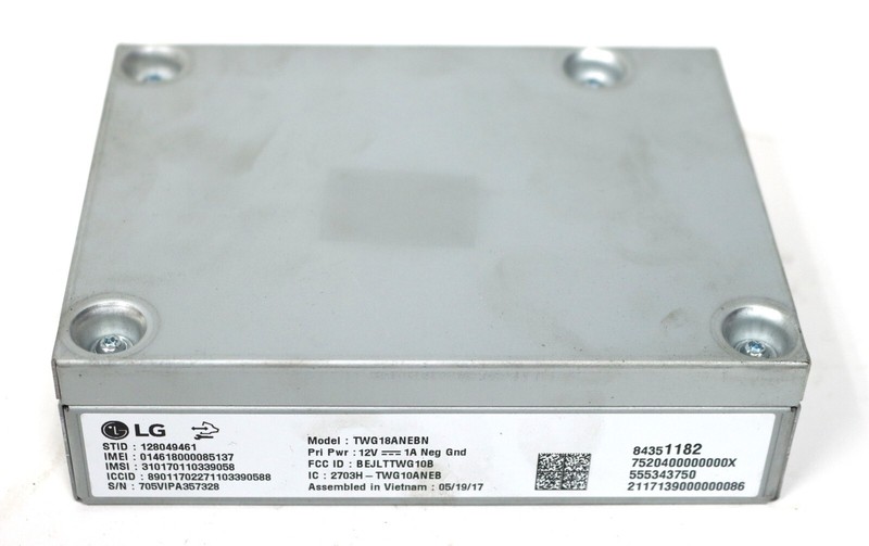 2016-2019 CTS-V Onstar Body Communication Module Unit 84351182 USED OEM GM
