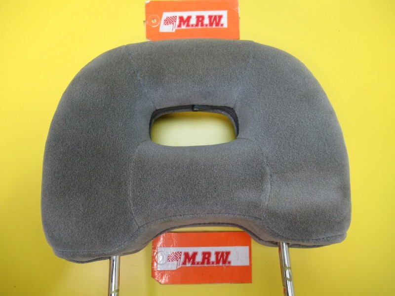 SEAT HEADREST HEAD REST FRONT BUCKET GREY CLOTH CAR for 01 SUBARU FORESTER 2001