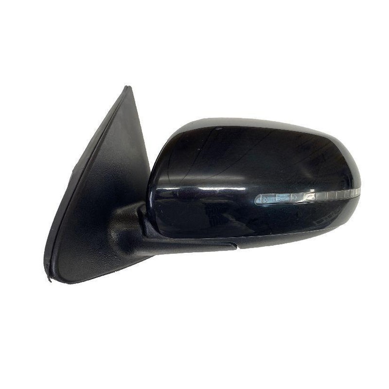 Kia Forte door mirror 2010 2013 left side black turn signal assy OEM 876101M005