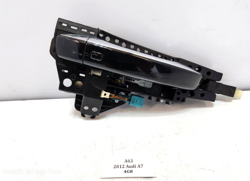 ✅12-18 OEM Audi A6 A7 Front Right Passenger Side Exterior Door Handle Black LZ9Y