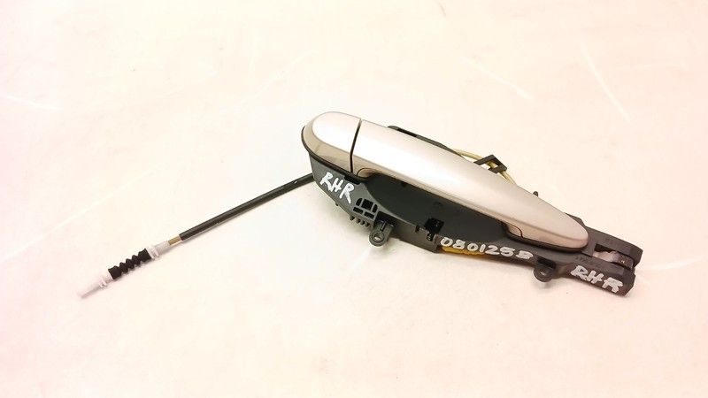 07-13 BMW E70 X5 REAR RIGHT PASSENGER SIDE EXTERIOR DOOR HANDLE 080125B