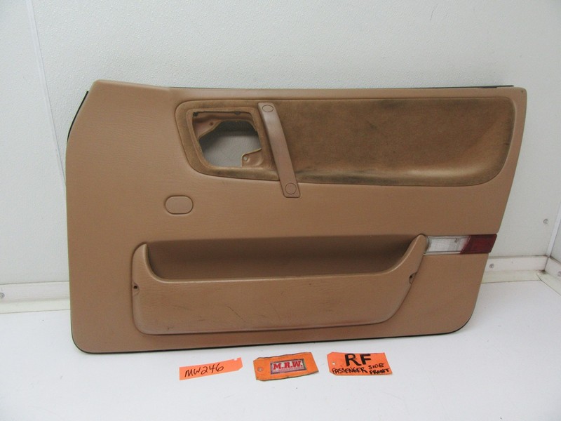 93-98 SAAB 9000 FRONT DOOR PANEL RIGHT R RH RF PASSENGER ARM REST HANDLE COVER