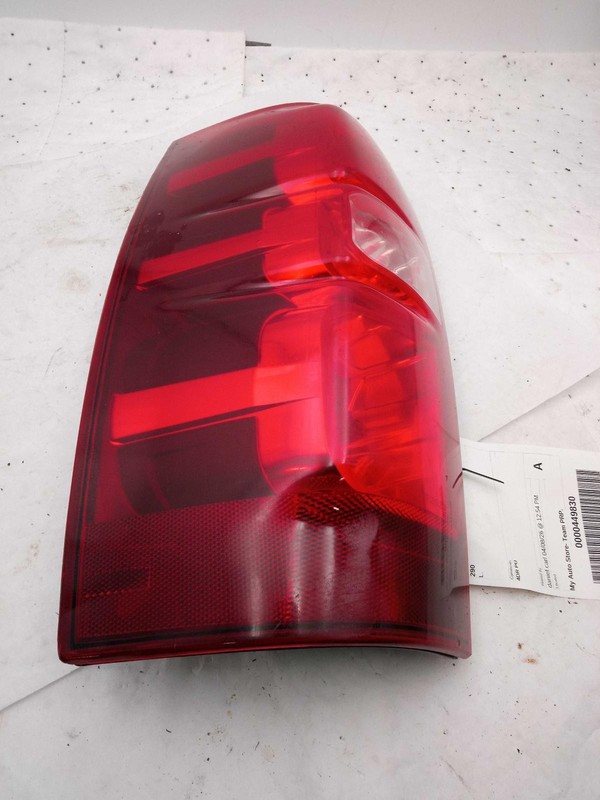 2013 Chevrolet Avalanche 1500 Left Tail Light Assembly Black OEM 512282