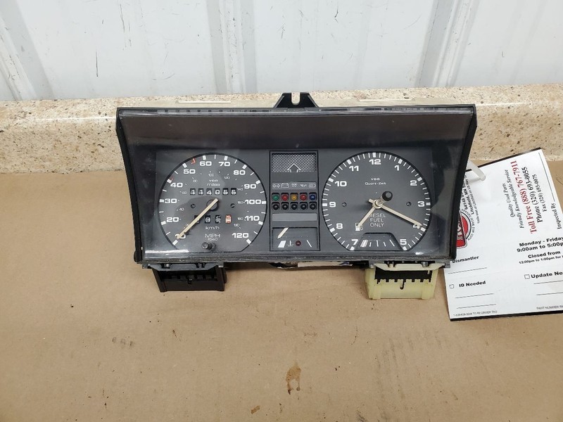 Speedometer Head Only With AC Fits 87 GOLF 308059