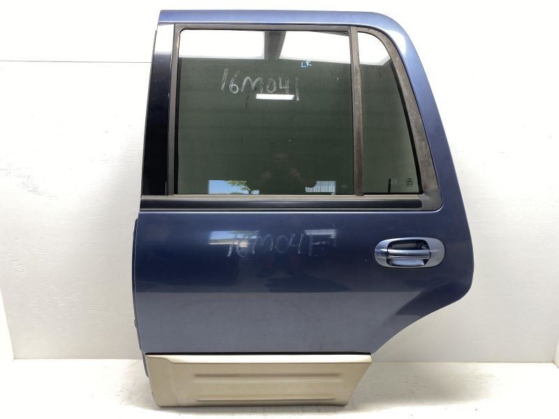 Left Driver Rear Door Blue Fits 2003-2006 Ford Expedition 66932 *NO SHIPPING*
