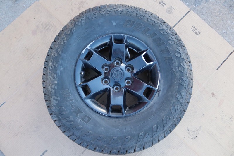 2005-2011 TOYOTA TACOMA WHEEL RIM TIRE DELINTE 285/75 R16 16X7 ALLOY OEM