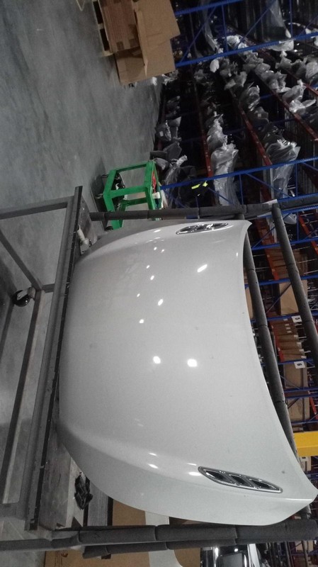 2011 Buick LaCrosse OEM Silver Hood Panel, Used, Warranty 6 Months