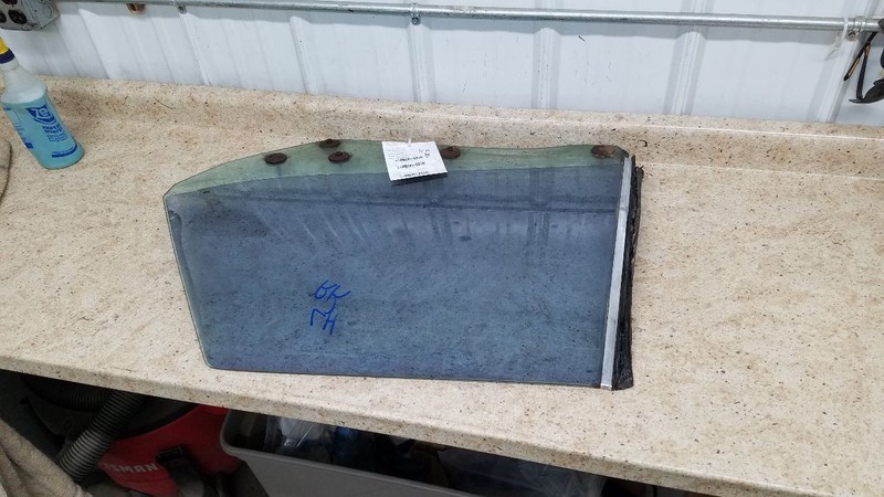 Driver Left Rear Door Glass Electra Fits 71-74 BUICK 307045
