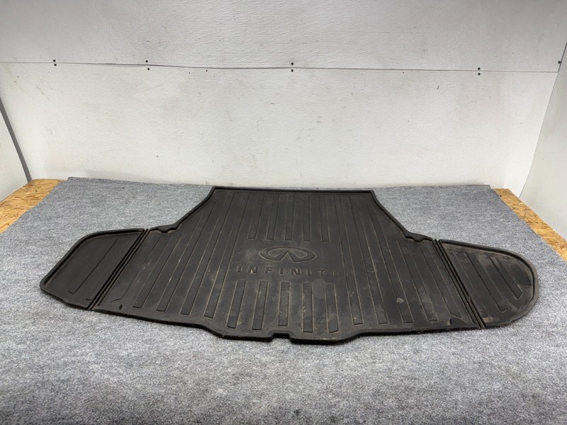 INFINITI Q50 2016-2024 OEM REAR TRUNK LUGGAGE COMPARTMENT RUBBER MAT TRIM 3.0T