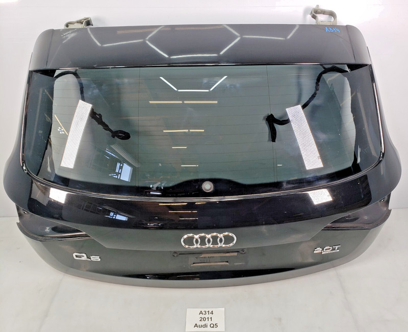 ✅ 2009-2017 OEM Audi Q5 SQ5 Rear Trunk Lid Liftgate Tailgate Black W/ Glass