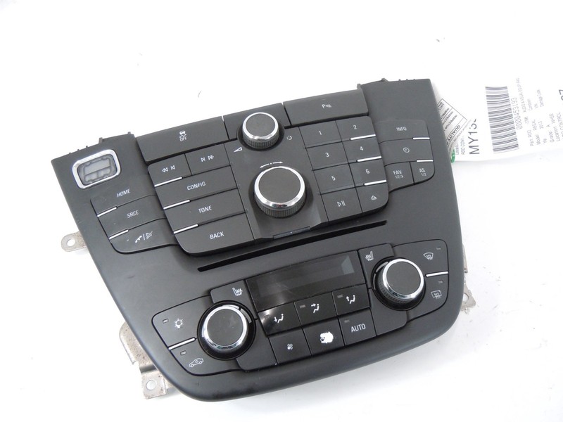 2012 2013 Buick Regal AM FM Radio Climate Temperature Control Panel Opt UFU OEM