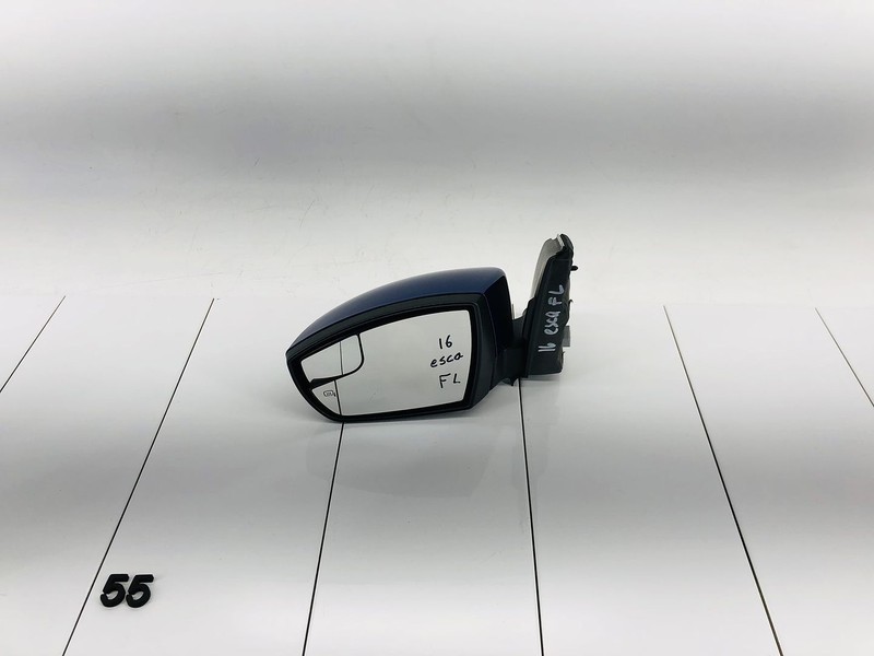 13-16 FORD ESCAPE FRONT LEFT DRIVER SIDE EXTERIOR MIRROR DEEP BLUE OEM