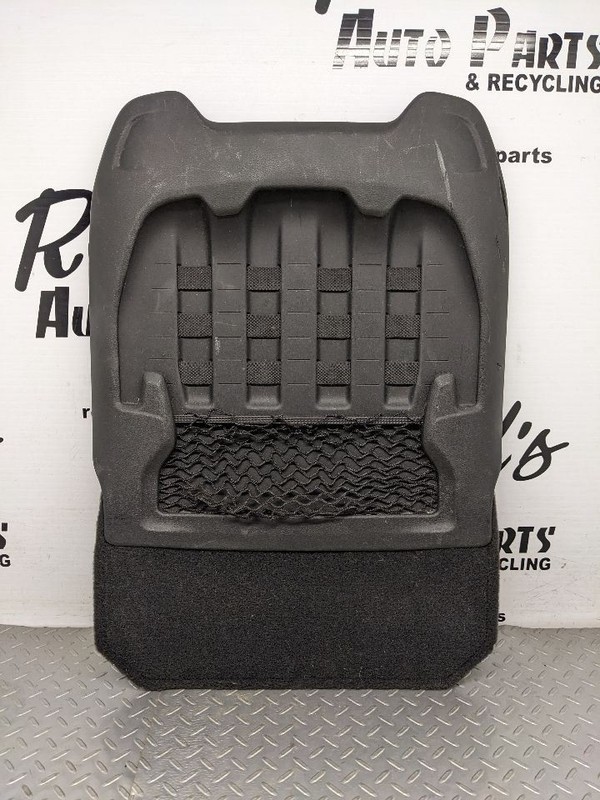JEEP GLADIATOR FRONT LEFT DRIVER SIDE SEAT BACK PANEL COVER TRIM OEM 201 1165806