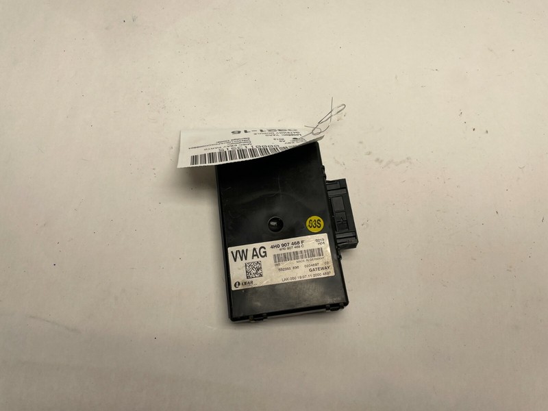 2012 AUDI A8 INTERFACE CONTROL MODULE GATEWAY BRAIN BOX OEM 4H0907468