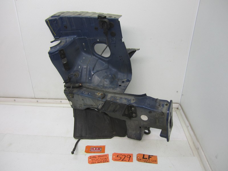 FRAME RAIL CLIP CUT FENDER BUMPER COVER RADIATOR SUPPORT fits TUCSON 05 06 07 08