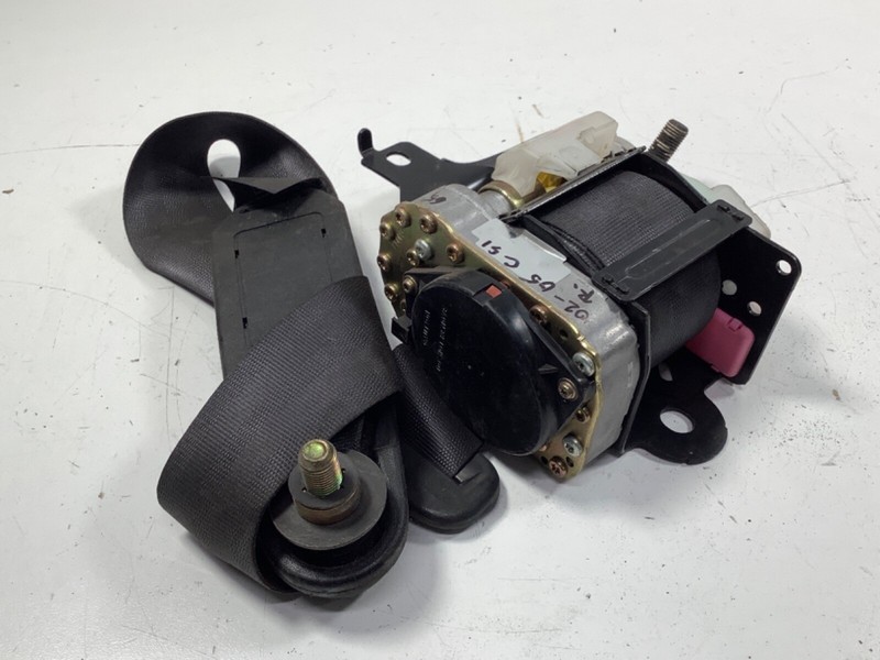 2001-2005 Honda Civic Coupe Left Seat Belt BLACK 04818-S5P-A00ZA OEM