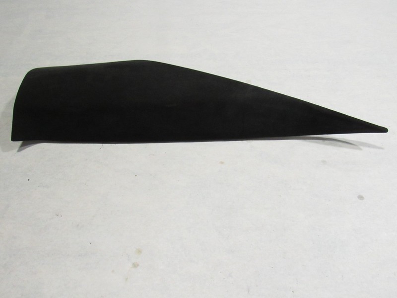 16-20 Cadillac CT6 2017 Rear Left Driver Pillar Cover Panel Trim Alcantara ;:A