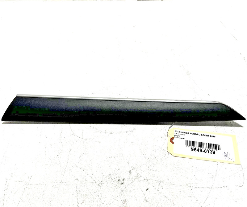 HONDA ACCORD 2018-2022 REAR DRIVER SIDE DOOR UPPER COVER ORNAMENT TRIM OEM