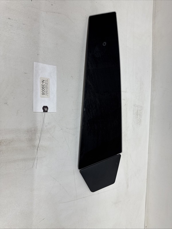 17-23 Tesla 3 LH Exterior B Pillar Glass Trim W/ Camera 1092978-00-C 39008 B57