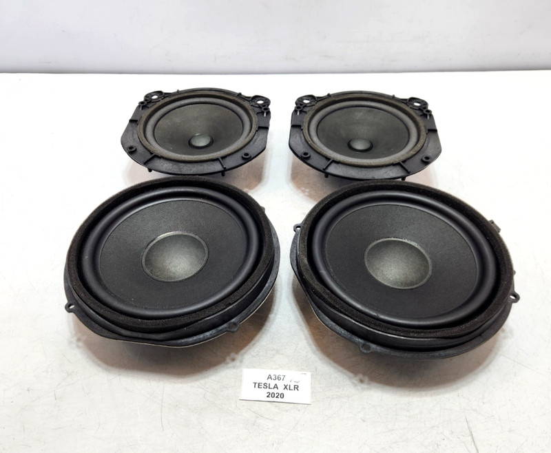 ✅ 2016-2020 OEM Tesla Model S X Front Rear Left Right Side Speaker SET Of 4