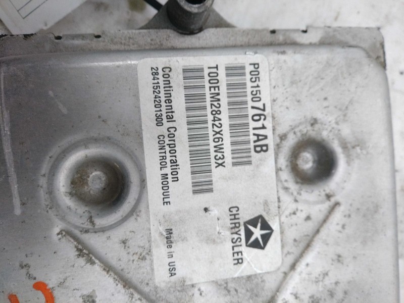 Used Engine Control Module (ECM) fits: 2013 Dodge Avenger Electronic Control Mod