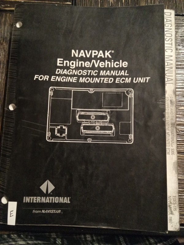 International NAVPAK Engine/Vehicle Diagnostic Manual EGES-175 November 1997
