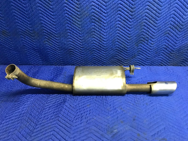 01-06 Jaguar XKR X100 4.0L Supercharged Rear Left Side Exhaust Silencer OEM