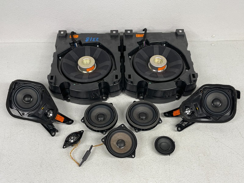 ⭐20-22 TOYOTA SUPRA GR HARMAN BECKER SPEAKER SUBWOOFER SET OF 9 OEM LOT2318