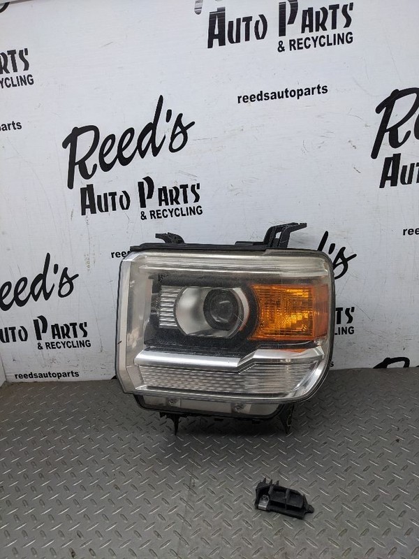 Driver Headlight Without LED Accents Fits 14-15 SIERRA 1500 PICKUP 1156214
