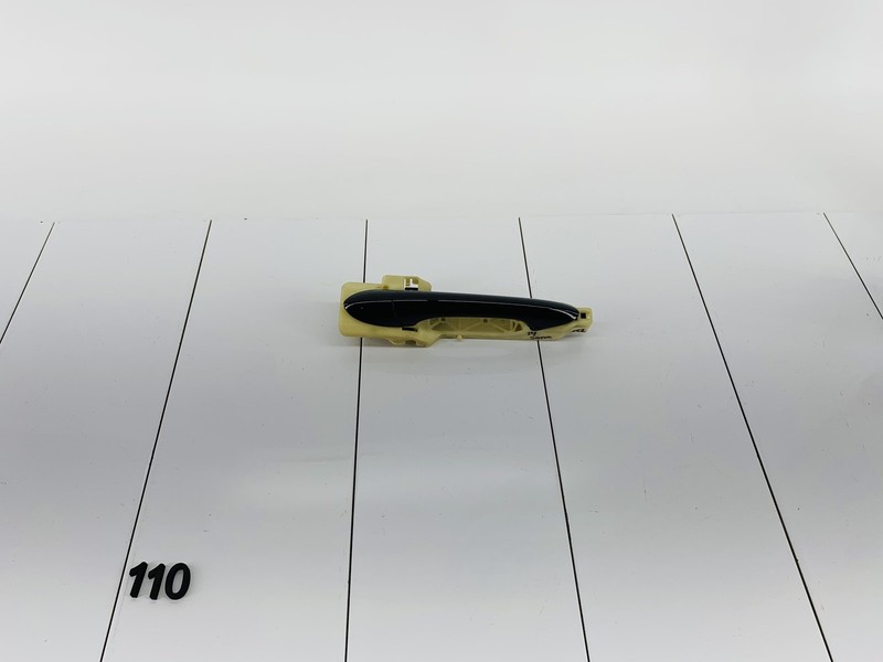 11-15 HYUNDAI SONATA REAR LEFT SIDE EXTERIOR DOOR HANDLE PHANTOM BLACK OEM