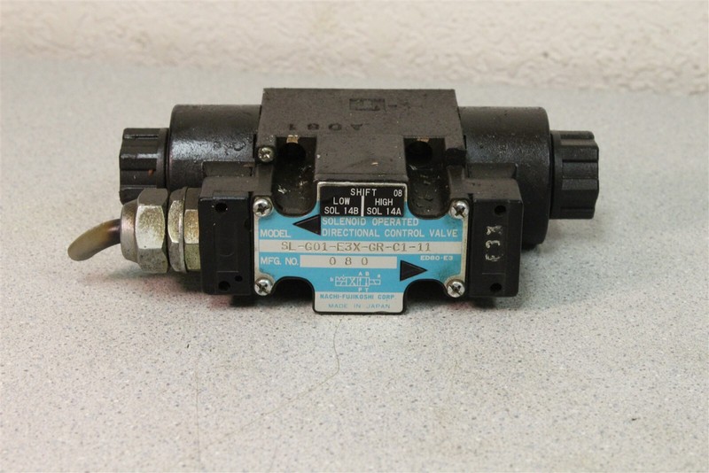 Nachi SL-G01-ESX-GR-C1-11 Directional Valve "12" *FREE SHIPPING*